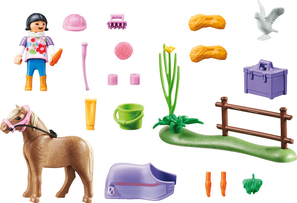 Playmobil Playmobil 70514 Cavalière et poney islandais 4008789705143