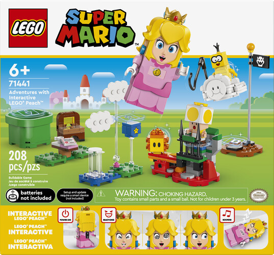 LEGO LEGO 71441 Les Aventures de LEGO® Peach™ interactive 673419392853