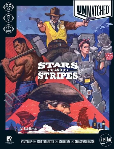 Restoration Games Unmatched (en) stars and stripes 850056595124