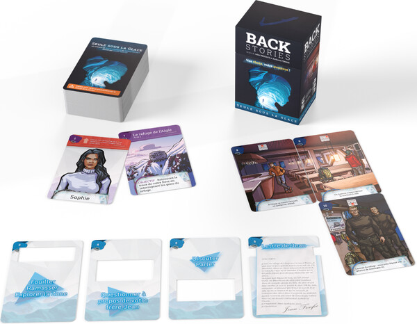 La boite de jeux Backstories (fr) Seule sous la glace 3760371751068