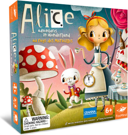 FoxMind Alice au pays des merveilles (fr/en) 842710002079