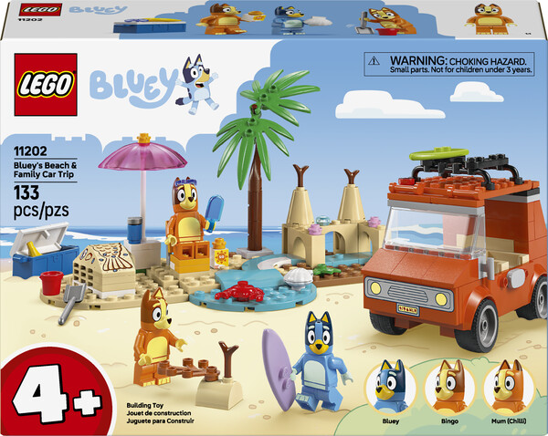 LEGO LEGO 11202 Bluey Les vacances et le voyage en voiture 673419404068