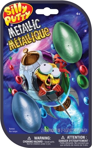Crayola Silly Putty Métallique (2) 071662099107
