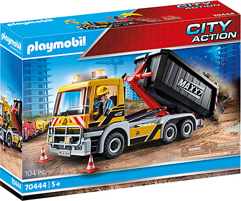 Playmobil Playmobil 70444 Camion benne et plateforme interchangeable 4008789704443