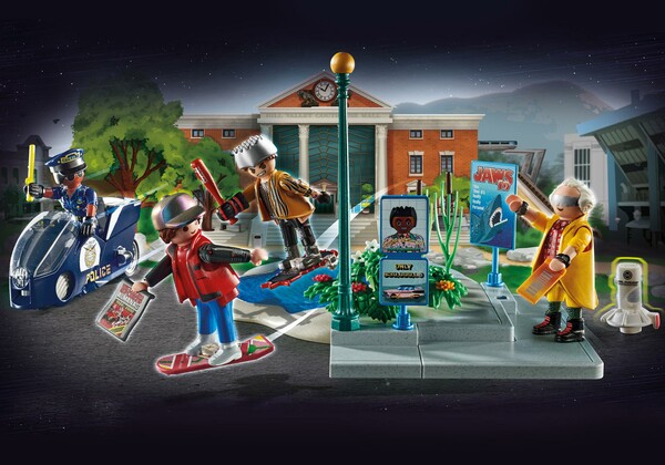 Playmobil Playmobil 70634 Back to the Future - Partie II - Course d'hoverboard (mai 2021) 4008789706348