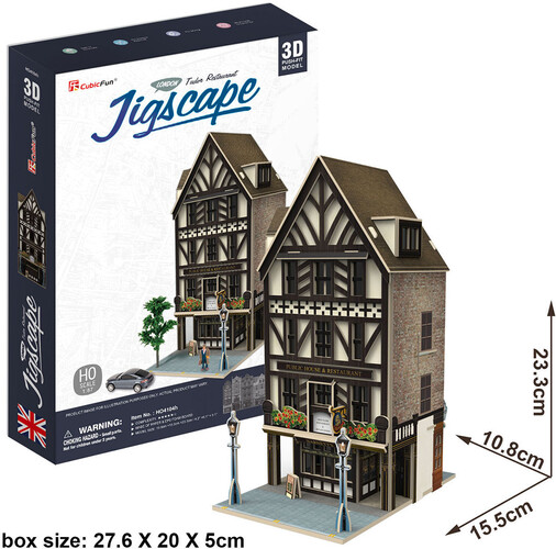 Daron Casse-tête 3D PZ 3D Tudor Restaurant London 44 pcs 830715009797