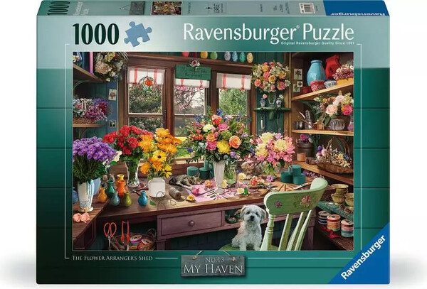 Ravensburger casse-tête Casse-tête 1000 Cabanon du fleuriste 4005555017226
