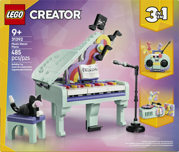 LEGO LEGO 31392 Le piano décoratif avec le chat 673419421645