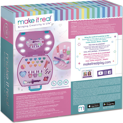Make It Real Make It Real -Trousse de maquillage lumineuse Make It Real 10695929025080