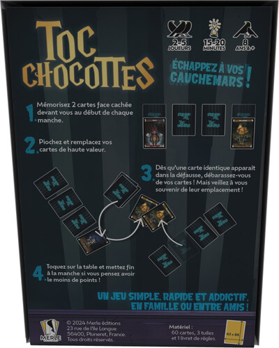 Merle Editions Toc Chocottes (fr) 3770034870005