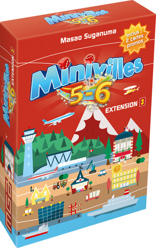 Moonster Games Minivilles (fr) ext 5 -6 joueurs (Machi Koro) 3558380033332