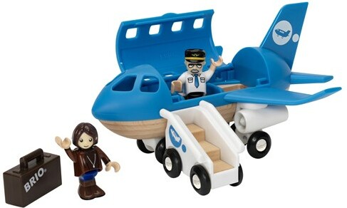 BRIO Brio Train en bois Avion de voyageurs 33306 7312350333060