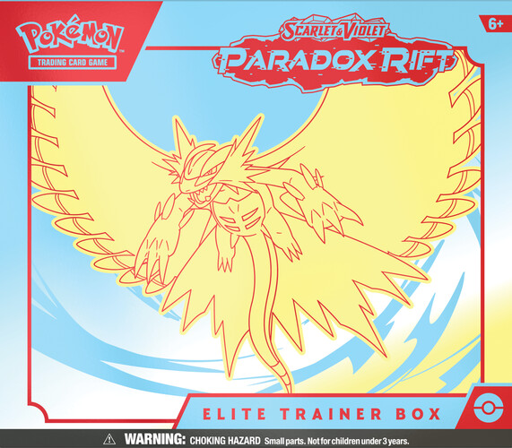 Pokémon Pokemon Scarlet & Violet Paradox rift - Rugit-lune Elite Trainer Box 820650854163