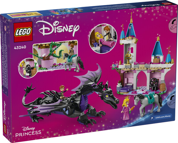LEGO LEGO 43240 La forme de dragon de Maléfique 673419392167