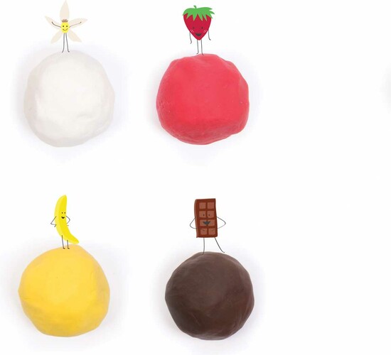Tutti Frutti Pâte à modeler ensemble crème glacée (fr/en) 061404148071