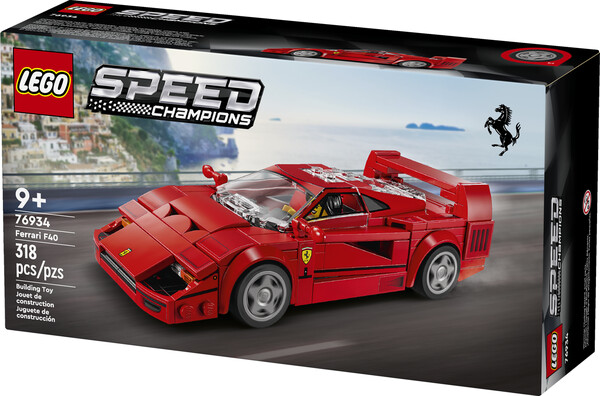 LEGO LEGO 76934 Ferrari F40 Supercar 673419400480