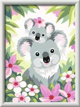 Ravensburger CreArt Peinture à numéro CreART Koalas câlins 4005556200504