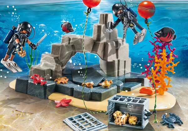 Playmobil Playmobil 70011 Super Set Unité de plonger sous-marine 4008789700117
