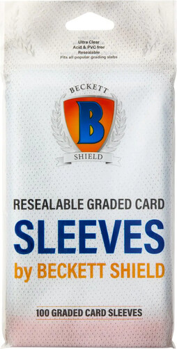 Beckett Media LLC Beckett shield sleeves graded 100ct 5706569903015