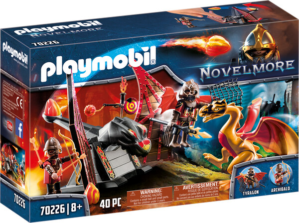 Playmobil Playmobil 70226 Novelmore Burham Raiders et dragon doré 4008789702265