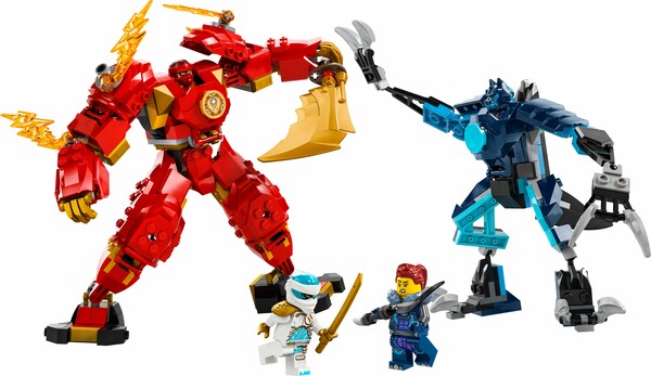 LEGO LEGO 71808 Le robot élémentaire du feu de Kai 673419389754