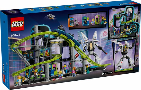 LEGO LEGO 60421 Le parc de montagnes russes Monde des robots 673419390095