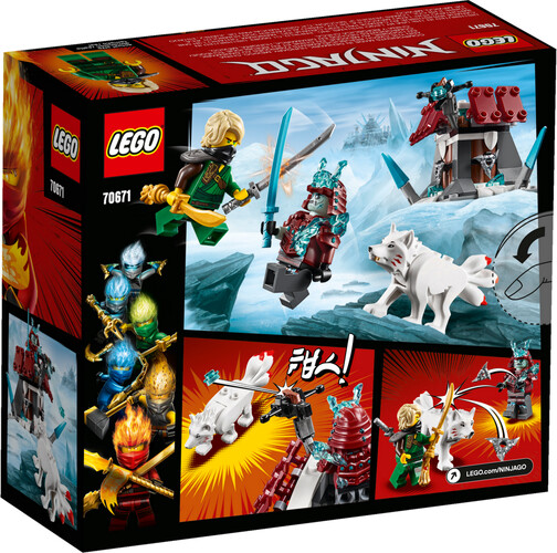 LEGO LEGO 70671 Ninjago Le périple de Lloyd 673419299008