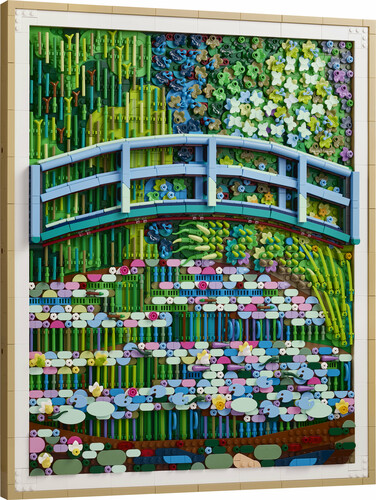 LEGO LEGO 31220 Art Claude Monet – Le bassin aux nymphéas, harmonie verte 673419423885