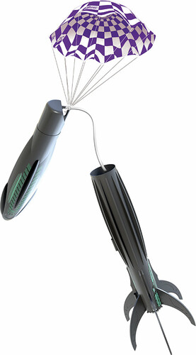 Estes Space corps vesta intruder (2) adv. 047776073128