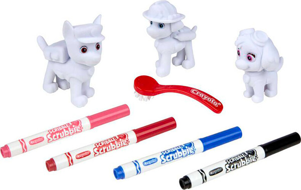 Crayola Scribble Scrubbie Pat' Patrouille 3 figurines 063652536204