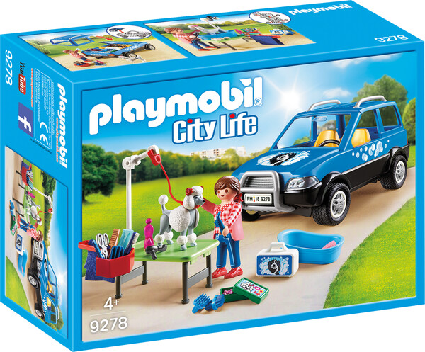 Playmobil Playmobil 9278 Toiletteuse avec véhicule 4008789092786