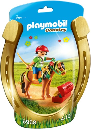 Playmobil Playmobil 6968 Poney à décorer Fleur (juil 2016) 4008789069689