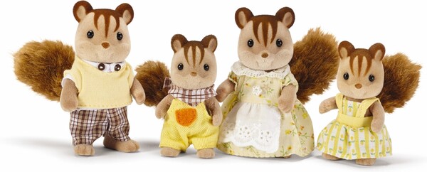 Calico Critters Calico Critters Suisse Hazelnut, famille (tamia) 020373314801