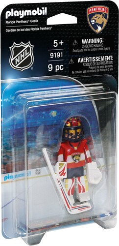 Playmobil Playmobil 9191 LNH Gardien de but de hockey Panthers de la Florida (NHL) 4008789091918
