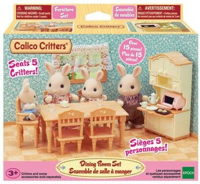 Calico Critters Calico Critters dining room set calico 020373318090