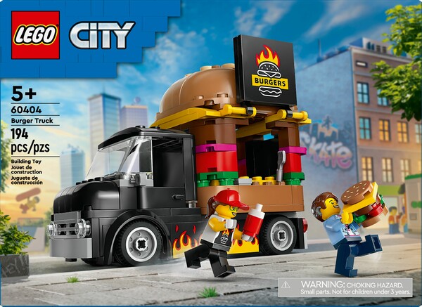 LEGO LEGO 60404 Le food-truck de burgers 673419386920