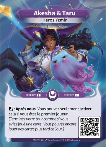 Equinox Altered TCG - Au Delà des Portes - Deck de Démarrage Yzmir (francais) ************
