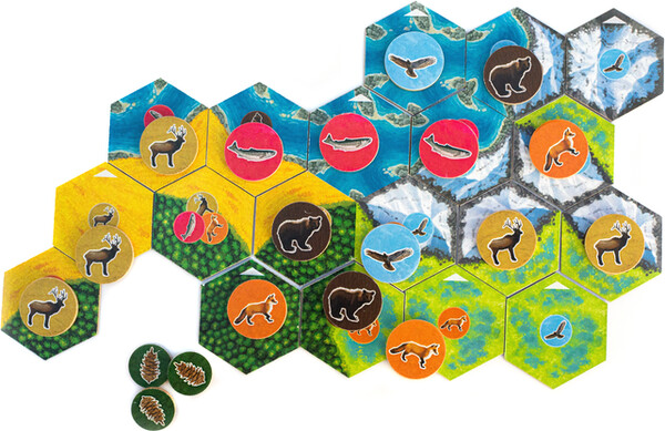 Lucky Duck Games Cascadia (fr) Base 787790591092