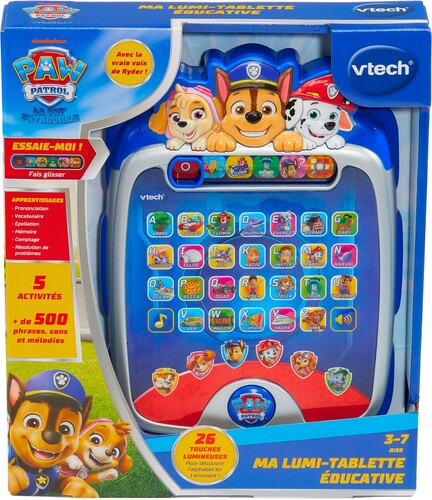 VTech Vtech Pat Patrouille Ma lumi tablette éducative (fr) 3417765824050
