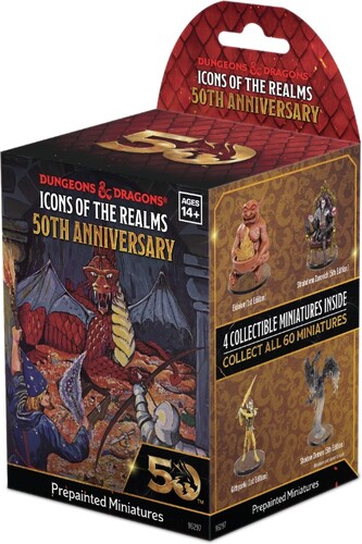 NECA/WizKids LLC Dnd Painted Minis icons 31: 50th anniversary (booster) 634482962978