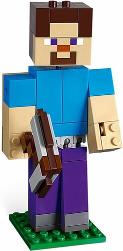 LEGO LEGO 21148 Minecraft BigFig Steve avec un perroquet 673419304320