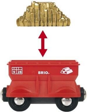Brio Train Brio Train en bois Plateforme grue et tunnels multifonctions 33889 7312350338898