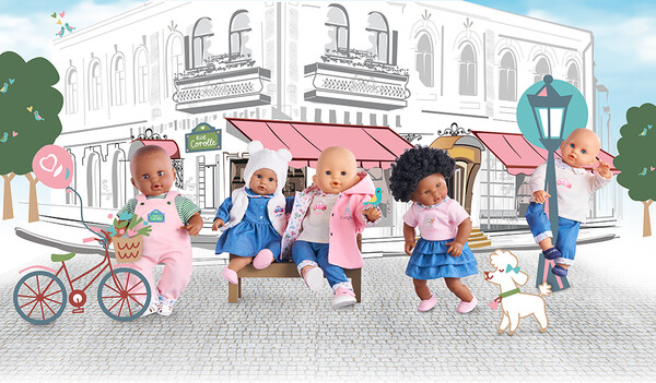 Corolle Corolle vêtement (36cm) - Week-end à Paris - t-shirt manches longue et jeans 4062013141695