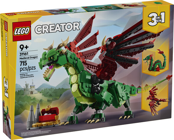 LEGO LEGO 31161 Le dragon médiéval 673419407144