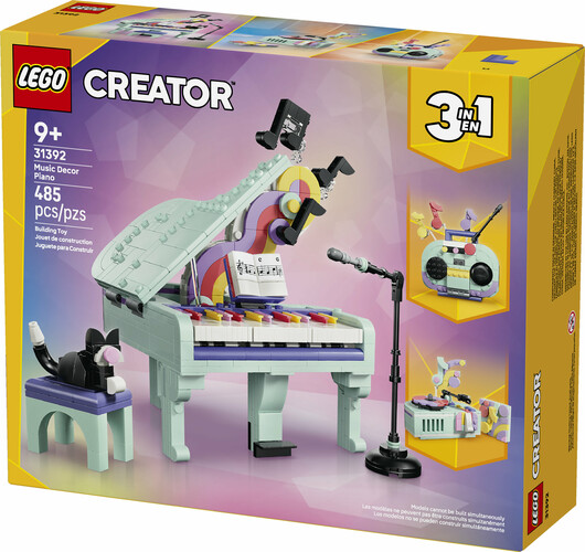LEGO LEGO 31392 Le piano décoratif avec le chat 673419421645