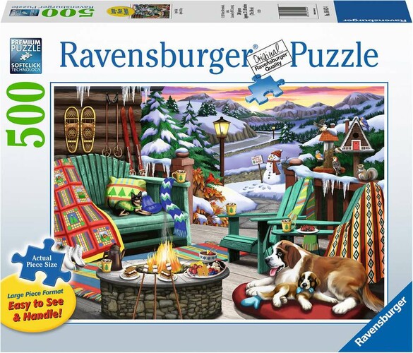 Ravensburger Casse-tête 500 Large Après-ski 4005556164424