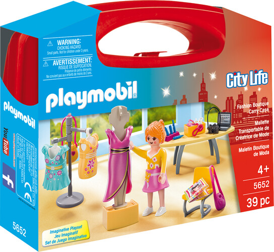Playmobil Playmobil 5652 Mallette transportable Créatrice de Mode (mars 2016) 4008789056528
