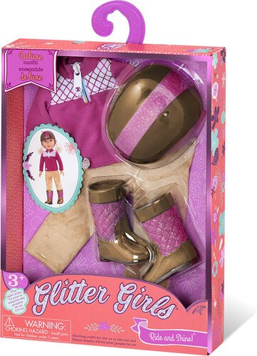 Poupées Glitter Girls Glitter Girls Ensemble de luxe d'équitation pour poupée 36cm 062243336841