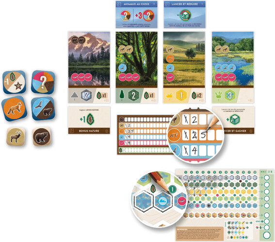 Lucky Duck Games Cascadia (fr) Rolling Prairies 5905965250666
