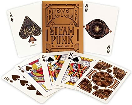 Bicycle Cartes à jouer Theory11 - Bronze Steampunk 